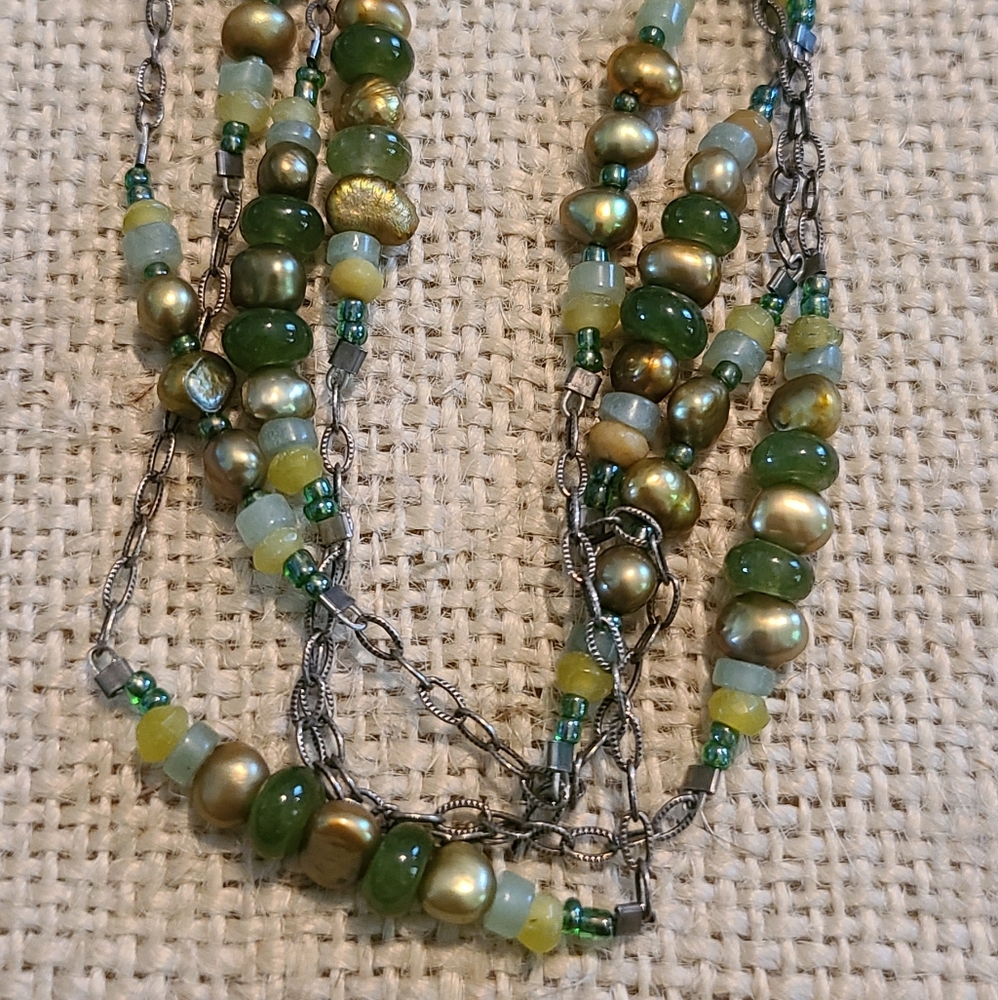 Silpada multistrand necklace